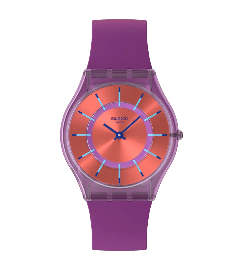 Swatch Jamys Grape Dream Originals Skin 34mm SS08V108 watch