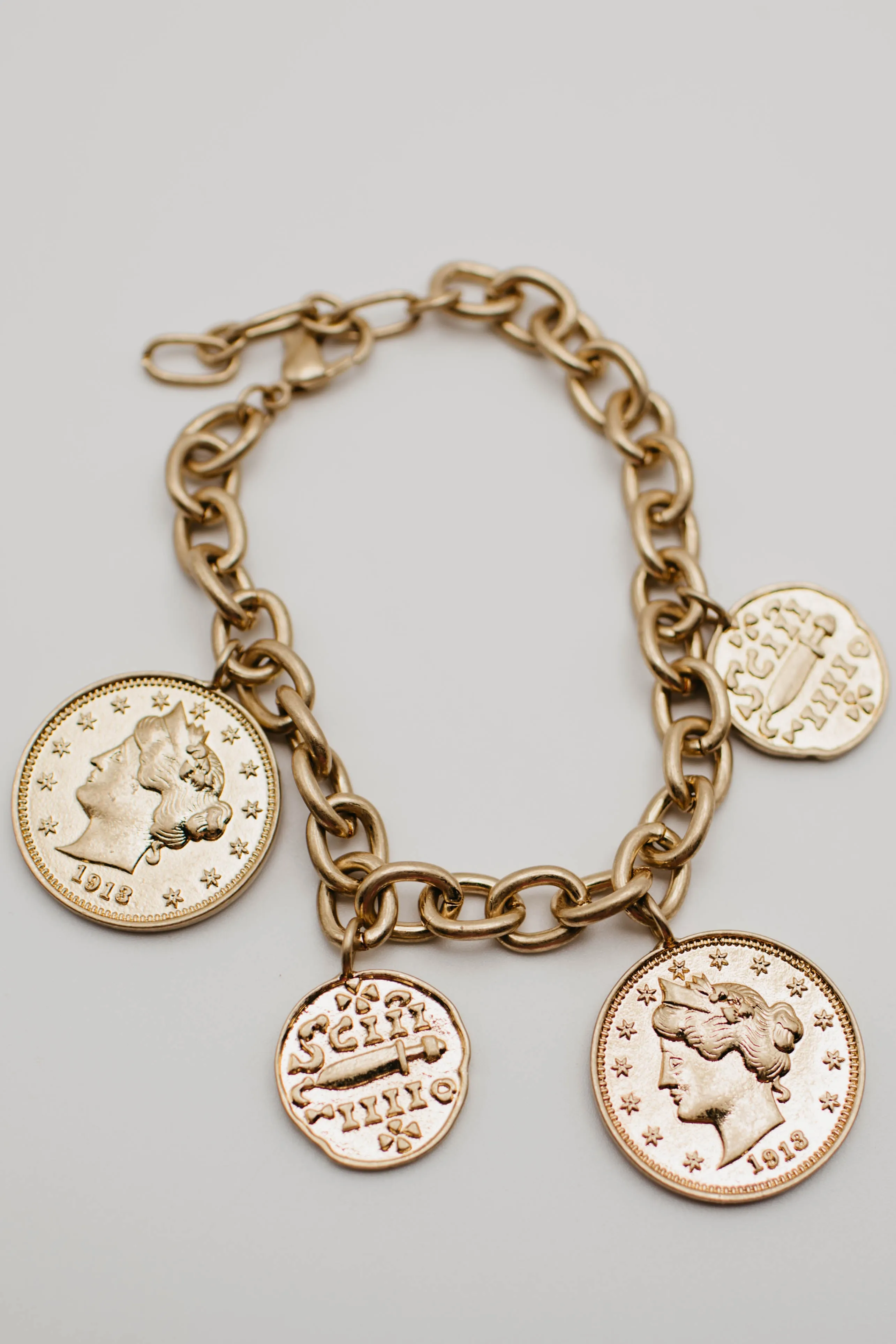 The Lydia Vintage Charm Bracelet