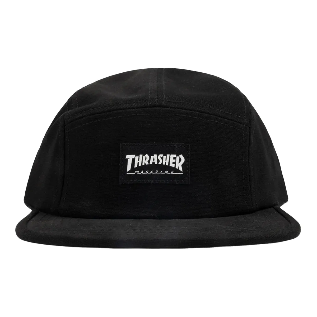 Thrasher - 5 Panel Hat Black