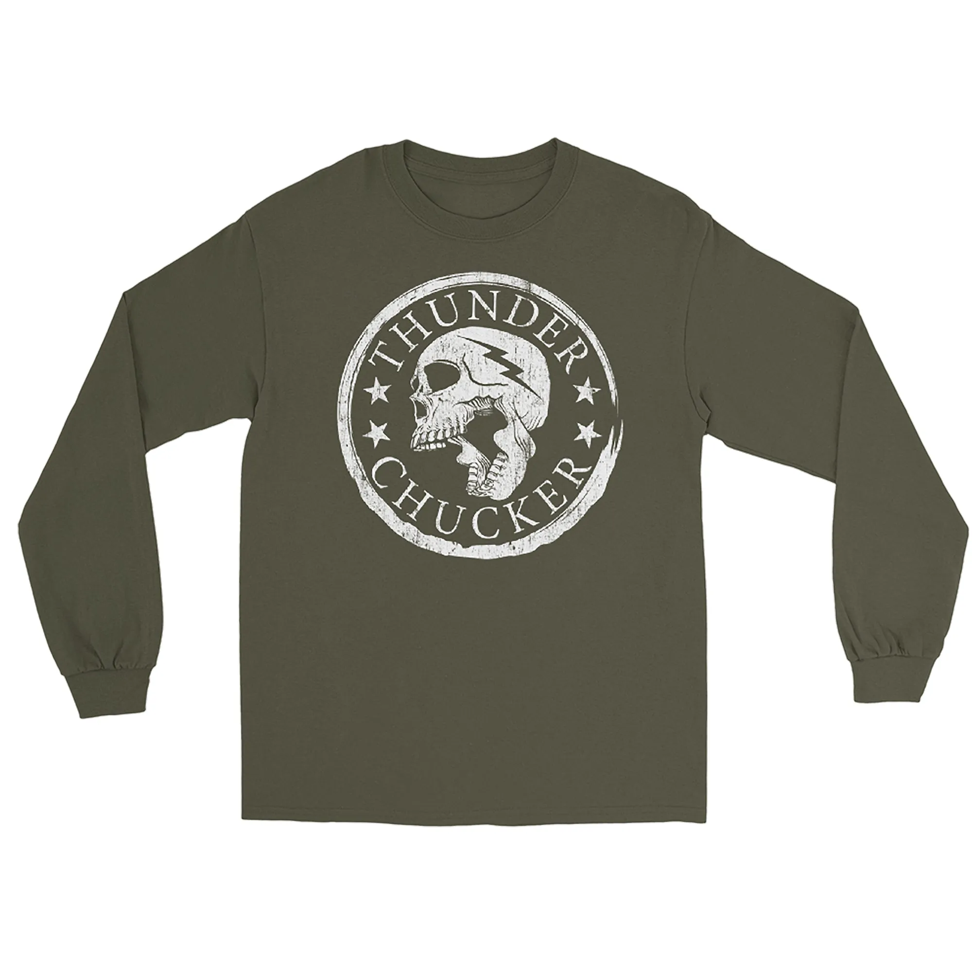 THUNDERCHUCKER Long Sleeve Front Print