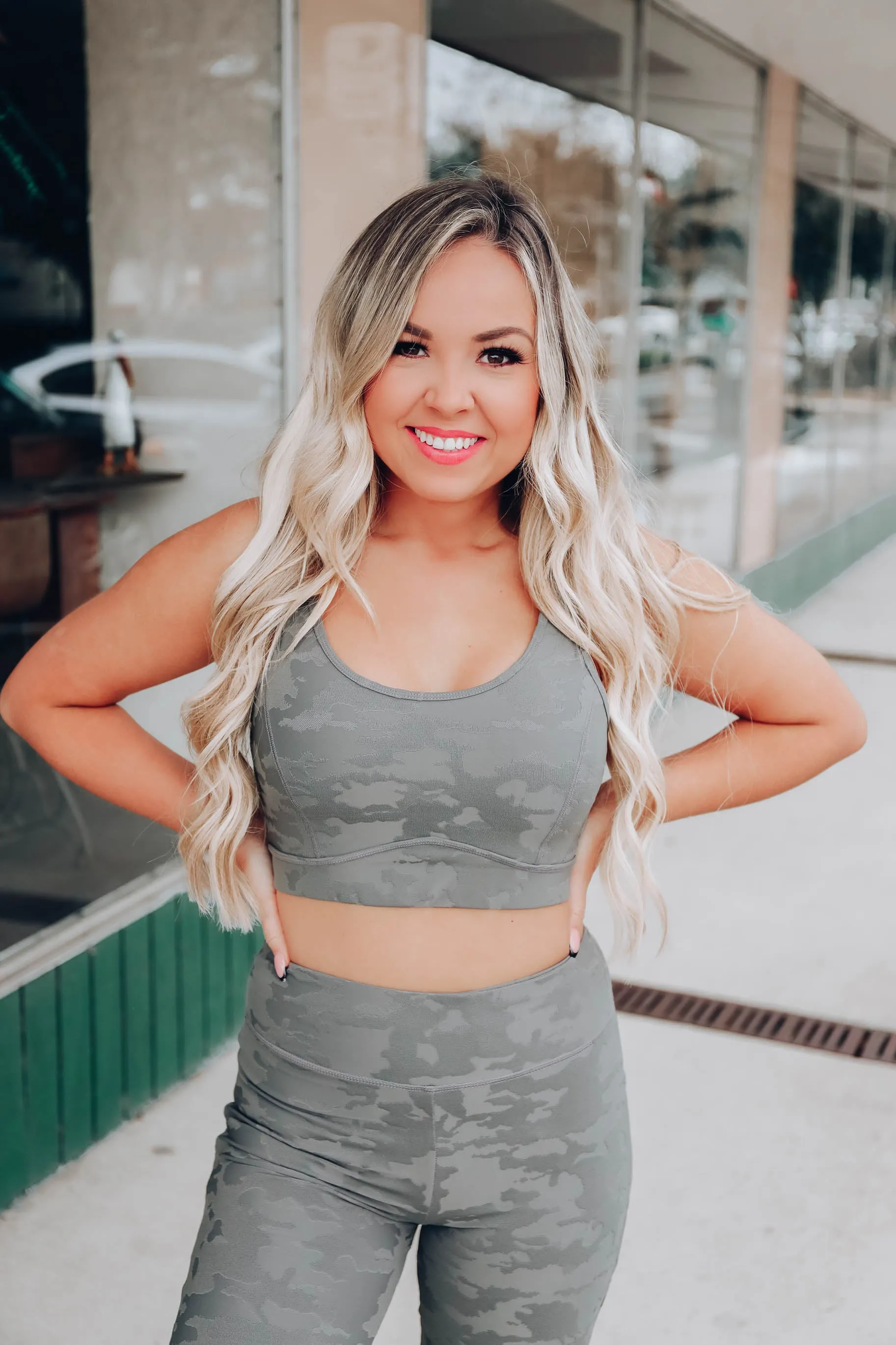 Top Performance Sports Bra - Gun Metal
