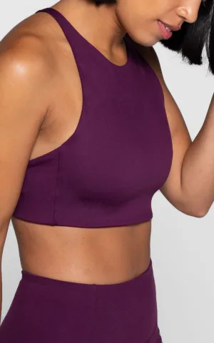 Topanga Bra, Plum