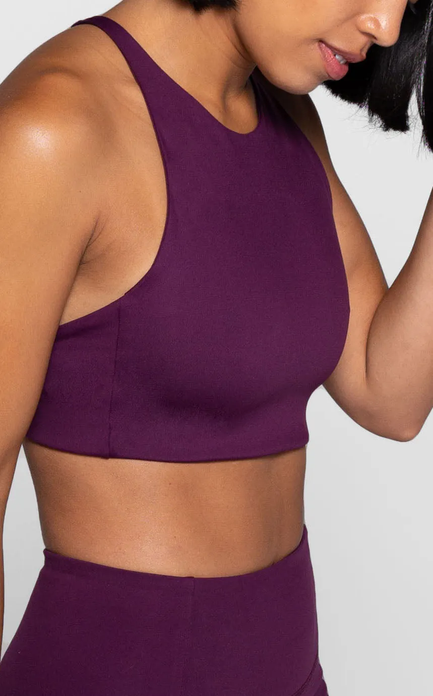 Topanga Bra, Plum