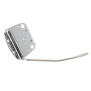 Tremolo Tailpiece for Mustang with Arm, Chrome