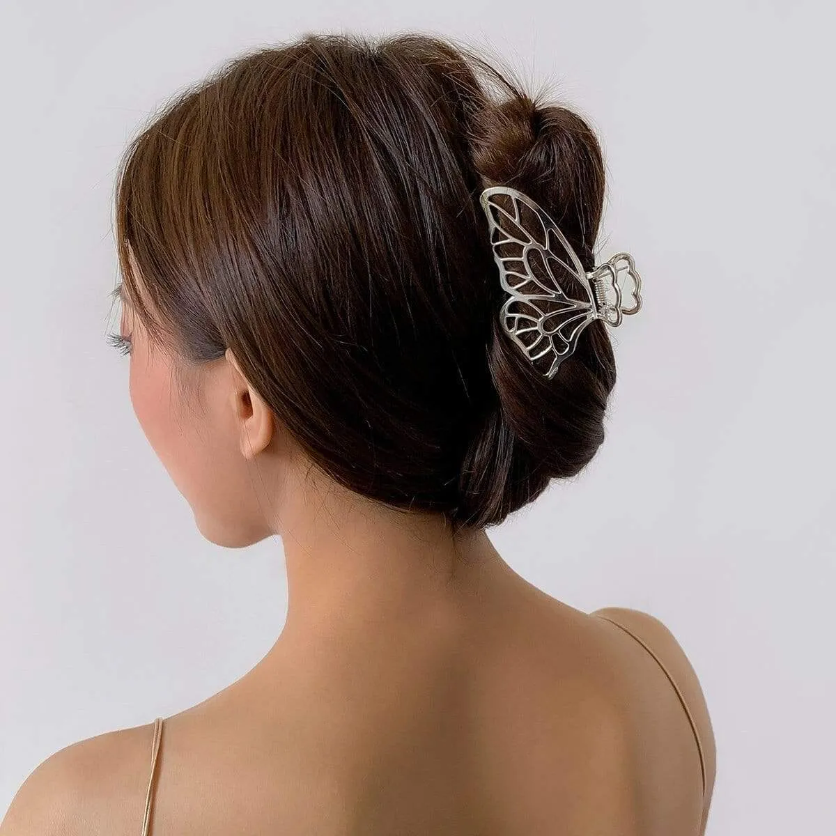 Trendy Hollow Butterfly Claw Clip Hair Clip
