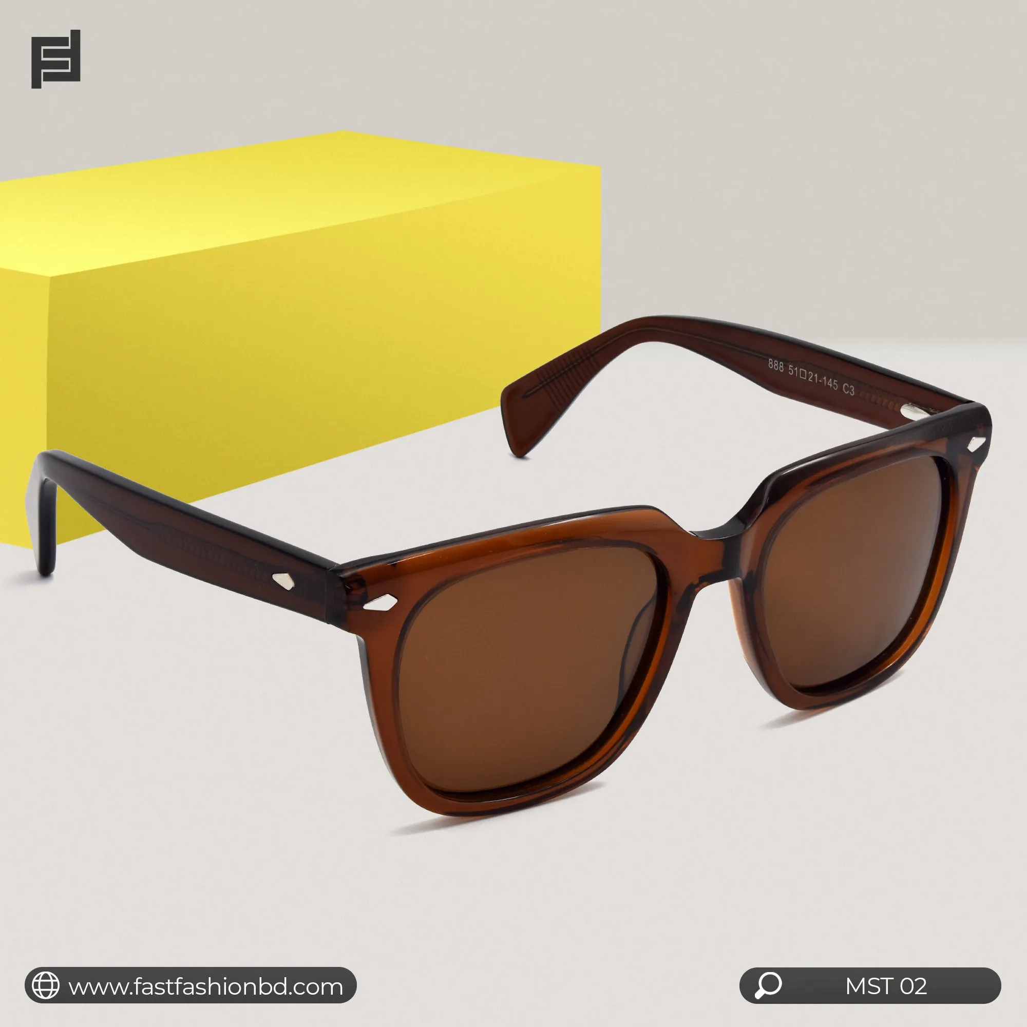 Trendy Stylish Luxury Polarized Sunglass | MST 02 | Premium Quality