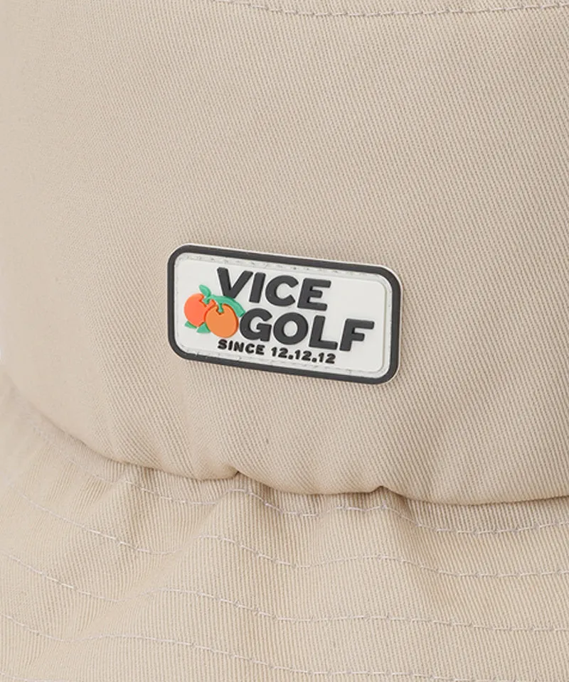 Vice Golf Atelier Big Logo Bucket Hat - Beige