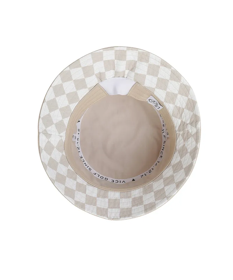 Vice Golf Atelier Big Logo Bucket Hat - Beige