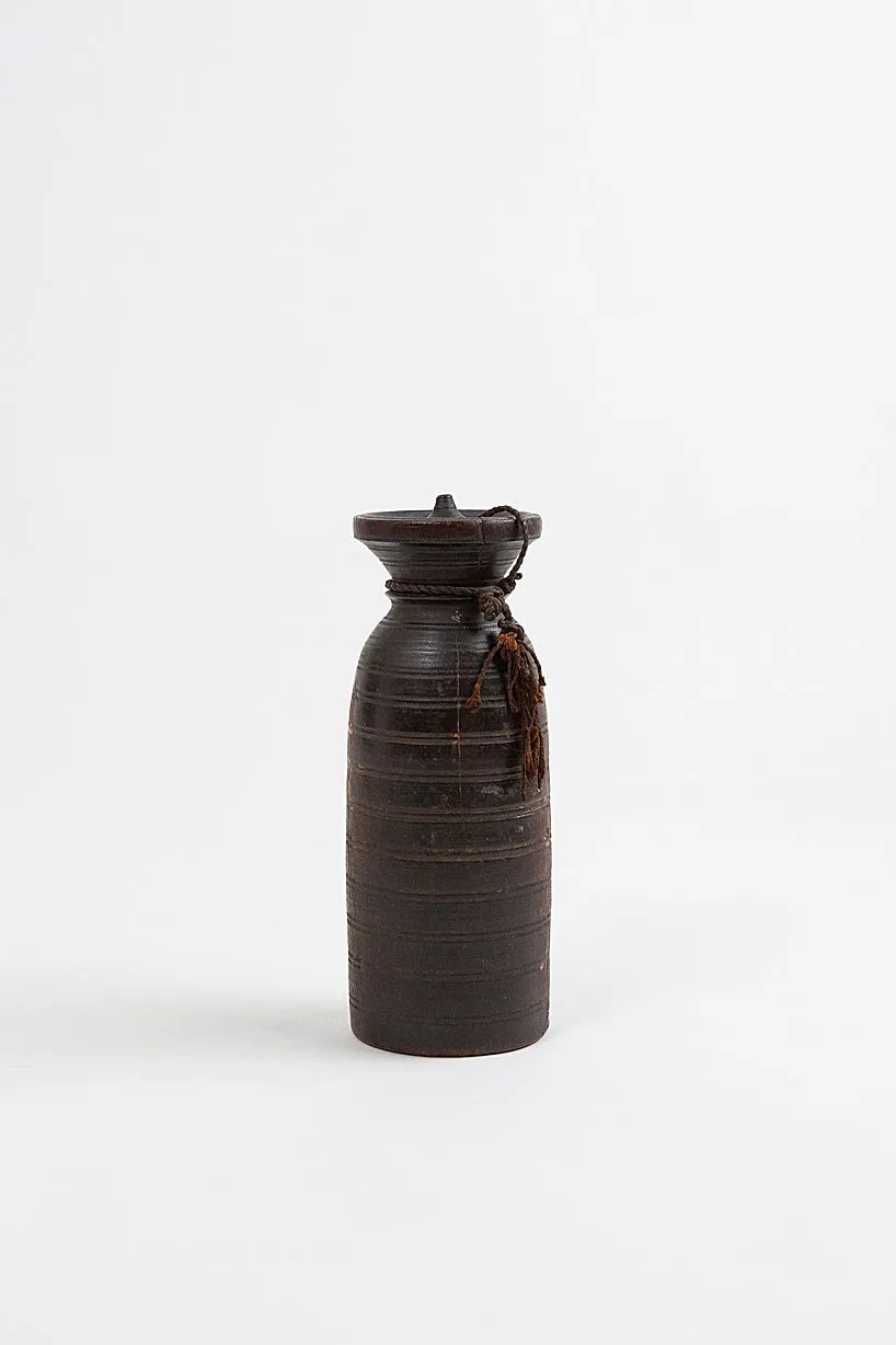 Vintage African Wood Vessel