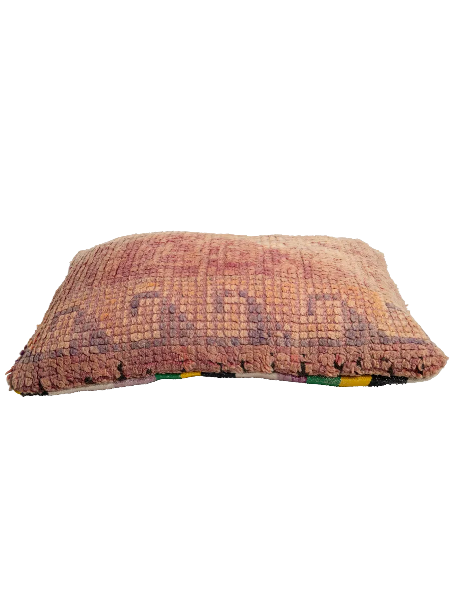 Vintage Beni M'Guild Pillow - Blush