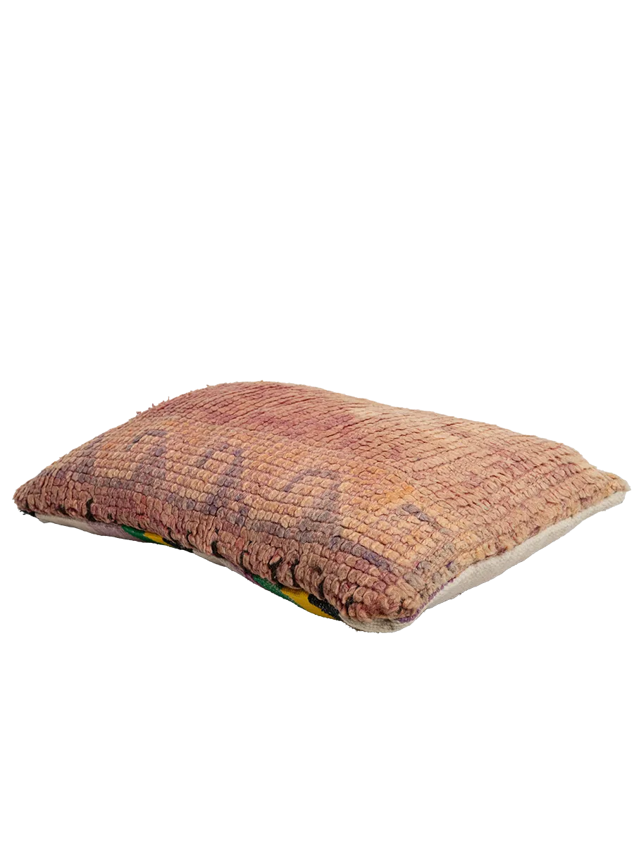 Vintage Beni M'Guild Pillow - Blush
