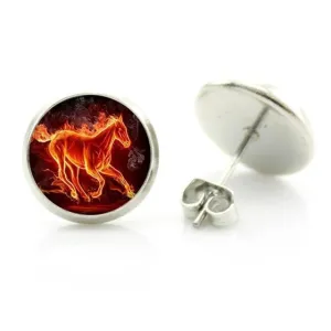 Vintage Fashion Round Earrings