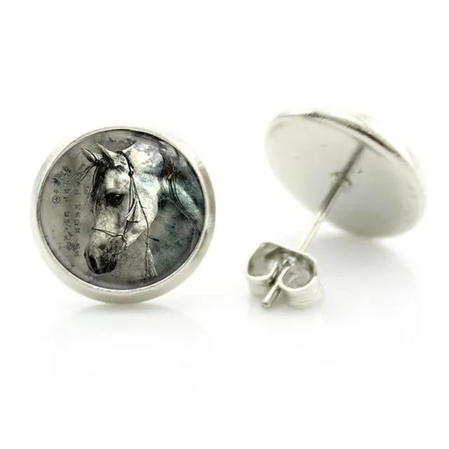 Vintage Fashion Round Earrings