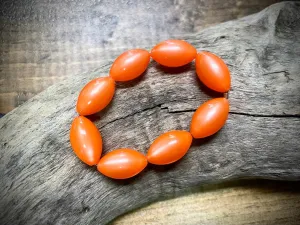 Vintage Moon-Glow Lucite Bead Strand