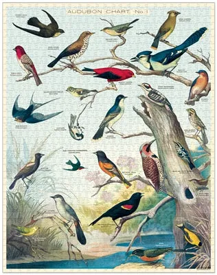 Vintage Style Puzzle-Audobon