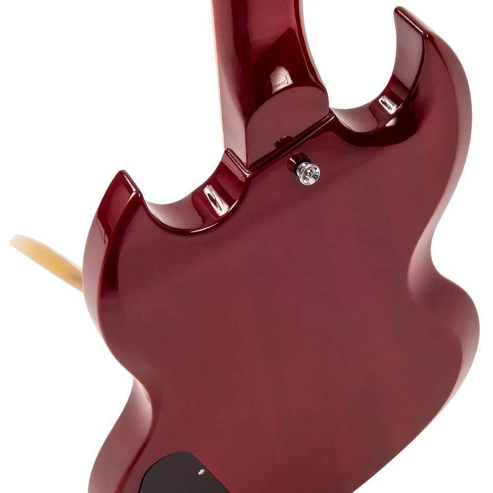 Vintage VS6V ReIssued with vintage style Vibrato ~ Cherry Red