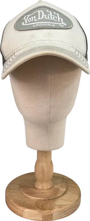 von dutch Cream Stone Boston Trucker Cap One Size