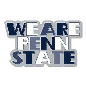 We Are Rugged Sticker