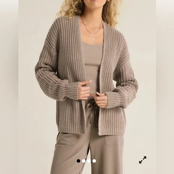 Z SUPPLY SUTTON RIB CARDIGAN -XS