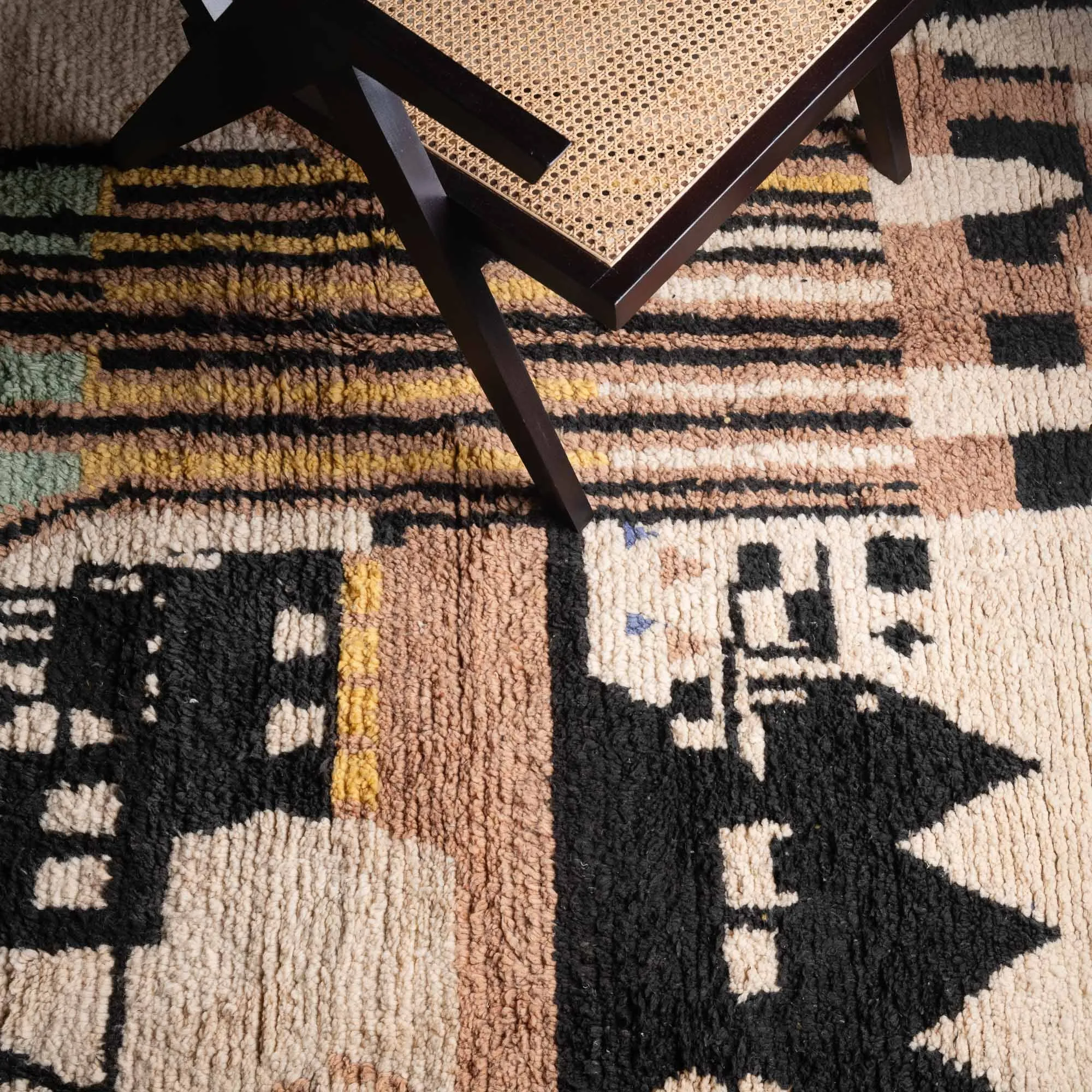 Zaynab - vintage boujad rug